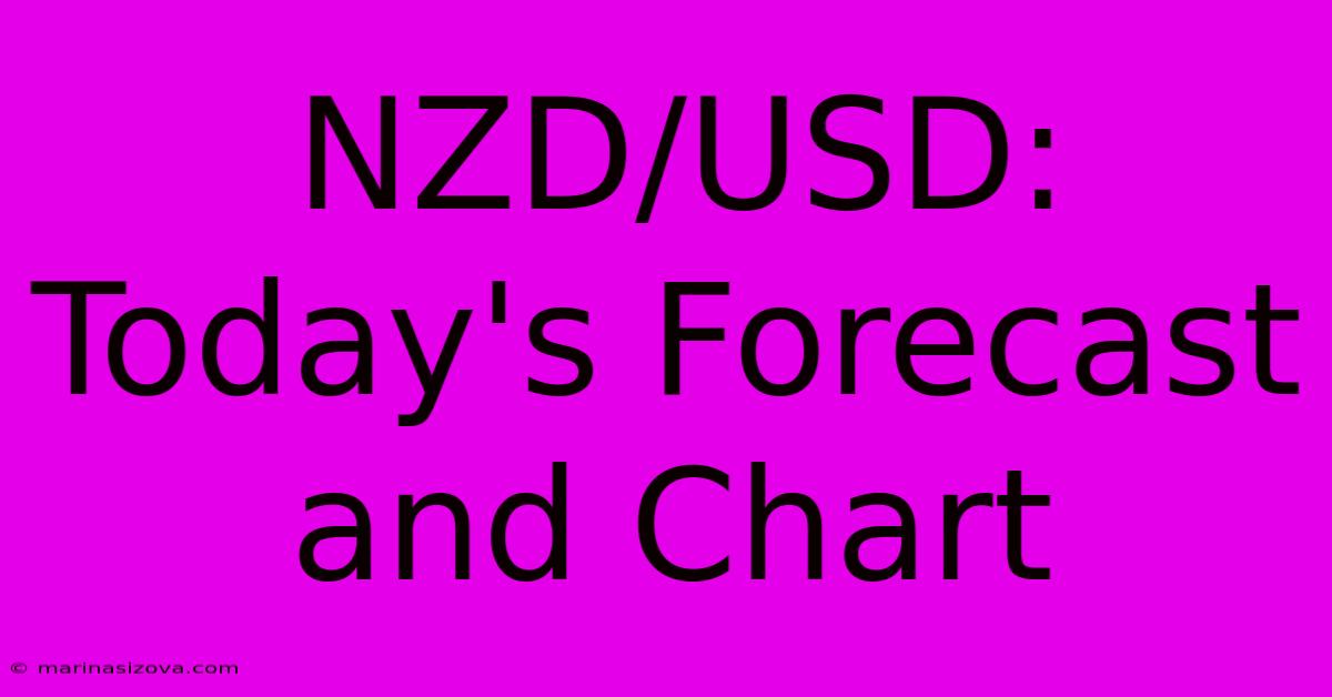 NZD/USD: Today's Forecast And Chart